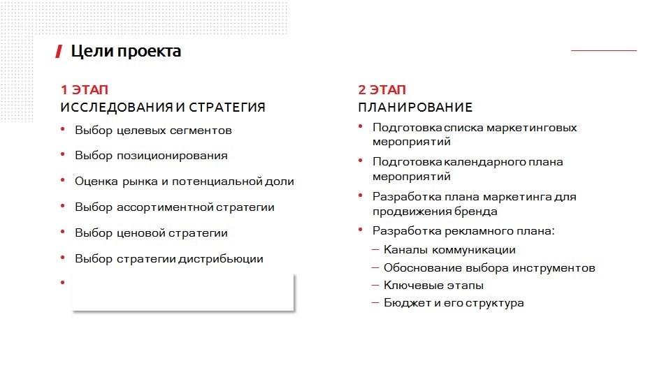 Разработка маркетингового плана курсовая